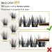 72 Cluster Lashes D Curl Individual Eyelash Clusters D-16 mm B 43 - Soft Fluffy DIY Lash Extensions for Natural Look | UK-FD-B43-D-16 - Buy Online on GoSupps.com
