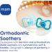 MAM Air Soothers 6+ Months (Pack of 2) Baby Soothers with Sterilisable Travel Case Baby Essentials Cream (Designs May Vary) Cream 1 6+ M Soother - Buy Online on GoSupps.com