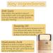 GLO24K Eye Cream with 24k Gold, Hyaluronic Acid, Rosehip Oil & Vitamins - Reduce Fine Lines & Wrinkles - Buy Online on GoSupps.com