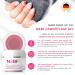 Buy N&BF Make Up UV Gel 15ml - Rose Pink Milky Camouflage Gel | German Made Self-Smoothing Acid-Free Cover Gel for Baby Boomer & French Nails - 1-Pack - Buy Online on GoSupps.com