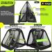 BAYINBULAK 2 in 1 Golf Chipping Practice Net - Backyard Driving Golf Accessory for Men - 2.5' x 2.5' - Black | Gift Idea - Buy Online on GoSupps.com