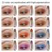 Boobeen 12 Colors Eyeshadow Palette: High Pigmented Brighten Eyeshadow Set for Natural Eye Makeup - 12 Color Kit - Buy Online on GoSupps.com