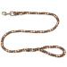 Dogeline large dogs jumbo with hand loop up to 80 kg / guide leash / practice line / training line very stable 17 colors (1m country (gray-beige brown)) 1m country (gray-beige-brown)