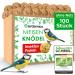 Gardemics Meisen dumplings without a network for wild birds insect dumplings 9 kg approx. 100 pieces Wild bird feed with insects for biodiversity in the garden |Proteinative all -year -old feed