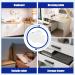 Buy EUIOOVM 6 Pack Cute White Cloud Cartoon Drawer Knobs - Fun Cabinet Pulls for Kids' Furniture - Buy Online on GoSupps.com
