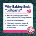 Arm & Hammer 100% Natural Baking Soda Gum Protection Toothpaste 75ml - Pack of 1 - Buy Online on GoSupps.com