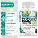 FORTE NATURALS Coconut Oil C8 MCT for Memory Focus Brain Supplement Cold Pressed Unrefined C8 C10 MCT Oil Capsules Keto Pills Ketosis Coconut Oil softgels 1000mg Ketogenic Fuel Gut Health for Women - Buy Online on GoSupps.com