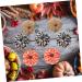 Zerodeko Foams Fake Pumpkin 12pcs Thanksgiving Pumpkin Artificial Party Supplies Environmental Foam Thanksgiving Assorted Fake Pumpkins Assorted Color 8.50X8.50X7.50CM - Buy Online on GoSupps.com