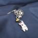 Ensianth Dog Keychain | Perfect Gifts for Dog Lovers | Puppy Paw Print Keyring for Dog Owners - Buy Online on GoSupps.com