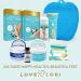 Love Lori Moisturizing Foot Mask - Ultra Hydrating Treatment for Dry Cracked Feet - Non-Peel Mask with Hyaluronic Acid, Shea Butter & Coconut Oil - Ideal Self Care Gift for Women & Men - 3 Pairs of 3 Count - Buy Online on GoSupps.com