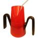RiJe Dysphagia Cup Controlled Sips of Thin and Nectar-Thick Liquids for Difficulty Swallowing, Red, Made in Canada