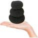 Styla Hair 3 Piece Donut Hair Bun Maker (1 Small 1 Medium 1 Large) Black - Buy Online on GoSupps.com