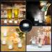 Mini Waterproof LED Lights - White Tea Lights for Decor Aquarium & Parties | 20PCs Battery Operated No Remote Control - Buy Online on GoSupps.com