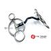 OTTE Cartwheel Ported Blue Sweet Iron Horse Bit Snaffle Port (5.5") - Buy Online on GoSupps.com