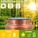 Hummingbird Solar Lantern Lights Outdoor Hanging Metal Decor Lanterns-Waterproof LED Decorative Light for Garden Patio Yard Lawn Backyard Front Porch as Gifts for Mom Grandma Women (Hummingbird 2) - Buy Online on GoSupps.com