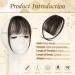 Sofeiyan 100% Remy Real Hair Clip-In Bangs | Natural Fringe Extensions for Women | Wispy Pony Fringe #2 - Buy Online on GoSupps.com