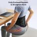 FREETOO Back Brace for Lower Back Pain Breathable Back Support Belt with Soft Pad for Men/Women for Work Lightweight Non-Slip Lumbar Support for Sciatica Herniated Disc Size S(waist:27''-33'') S(waist:70-85cm) - Buy Online on GoSupps.com