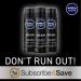 NIVEA MEN Deep Clean Shave Gel - 3 Pack, 7 oz Cans with Natural Charcoal - Buy Online on GoSupps.com