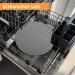 Ptlom Pet Food Mat 2 Pcs - Prevent Food and Water Overflow - Medium & Small Pet Silicone Placemat - 9.5x9.5 Grey - Buy Online on GoSupps.com