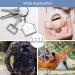 15 Pieces Dog Clip Hook Heavy Duty Swivel Snap Hook Zinc Alloy Dog Leash Hook 360 Swivel Eye Bolt Snap Hook for Dog Leash Webbing Collar - Buy Online on GoSupps.com