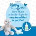 Dr. Brown's Baby Lovey Sloth Pacifier Holder & Teether Clip with HappyPaci - 100% Silicone, 0-12m - Buy Online on GoSupps.com