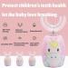 TUTULOO Kids Electric U-Shaped Toothbrush with Smart Timer and Light, Age 2-6 - Unicorn Pink - Buy Online on GoSupps.com