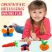 Wateza 460 Pipe Cleaners + 100 Googly Eyes | Assorted 30 Colors Craft Chenille Stems - Multicolor DIY Craft Supplies - Buy Online on GoSupps.com
