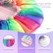 mikimini Long Hair Waterproof Rainbow Fashion Shower Cap - X-Large, Reusable & Washable - Buy Online on GoSupps.com