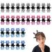 30 Pieces Rhinestone Hair Clips Small Hair Clips with Rhinestones for Girls' Hair Styling Everyday Wear