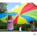 12ft Play Platoon Parachute for Kids | 16 Handles PE Equipment for Elementary School | Gymnastics & Outdoor Games - Multicolored - Buy Online on GoSupps.com