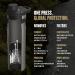 GRAYL Titanium UltraPress 500ml Water Filter Bottle - Covert Black | Ideal for Hiking Camping Survival & Travel - Buy Online on GoSupps.com