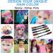 Lot de 10 peignes de coloration jetables pour enfants 10 couleurs craies lavables couleur naturelle pour enfants convient pour le maquillage des enfants et des adultes peignes - Buy Online on GoSupps.com