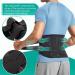 Back Brace for Men & Women - 3D Lumbar Pad for Lower Back Pain Relief Sciatica Herniated Disc Scoliosis - Breathable & Lightweight Support Belt - Black Large - Buy Online on GoSupps.com