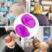 Hair Dye Ear Cover Ear Shield Earmuffs Protective Cover | Reusable Ear Protectors Silicone Hair Perm Shield Waterproof Hair Dye Earmuffs Hair Styling Tools Purple - Buy Online on GoSupps.com