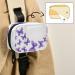 Buy Pfrewn 7-Day Pill Organizer Case Portable Purple Butterfly Travel Medicine Holder for Vitamins & Supplements - Buy Online on GoSupps.com