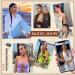 Sofeiyan 86cm Braid Extensions Ponytail - Ashblond Synthetic Hair Tie - Natural Look | Women's Hair Accessories - Buy Online on GoSupps.com