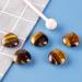 FORBY Natural Tiger's Eye Pocket Heart Love Stone - Healing Crystals for Chakra Balancing - Buy Online on GoSupps.com