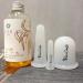 Silicone Massage Buttons Set - Face & Body Chinese Cupping - 3 Sizes | White | International Shipping - Buy Online on GoSupps.com