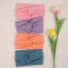 Midodo 8-Piece Baby Turban Set for Girls - 0-3 Months Knitted Hair Bands & Soft Elastic Headbands - Newborn Chopping Bracelet - Stylish & Comfortable - Buy Online on GoSupps.com