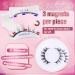 HeyAlice Magnetic Eyelashes Kit - Reusable No Glue Needed Natural Look Wispy Lashes with Applicator (2 Pairs) - International Shipping Available - Buy Online on GoSupps.com