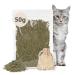 Osdue catnip with fillable bags 100% natural catnip mix for cats games cat training and new cat mint toys scratching trees and cat beds (50g) 50g of catnip