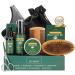 Cusmay beard care set for men 9 partial gifts Bart Set men with naturally bare shampoo beard oil beard balsam beard comb beard beard shears men gift set for Father's Day Valentine's Day Christmas 01