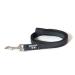 IDC Color & Gray rubberized leash 14 mm x 1.2 m with loop black-grey Black-grey 14 mm x 1.2 m (with loop)