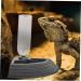 BELLIFFY Turtle Drinker Auto Feeder Reptile Food Bowl Automatic Reptile Feeder Automatic Waterer Pet Plastic 17.00X17.00X3.50CM Grey - Buy Online on GoSupps.com