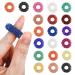 20 pieces massage rings for finger finger massage ring acupressure ring finger massage ring/acupressure ring finger set for children adults anxiety patients high work pressure (multi -colored)