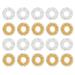 Layhou 40 pieces of finger massage ring acupressure ring finger and wrist osteoarthritis promotion of blood circulation rings set adults silent stress relief and massage device (20 pieces)