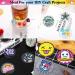 20x 2 Inch Clear Acrylic Sheets - 0.08'' Thick Plastic Discs for DIY Crafts, Picture Frames - Transparent Round Panels - Buy Online on GoSupps.com