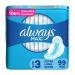 Always Maxi Feminine Pads For Women, Size 3 Extra Long Super Absorbency, Multipack, With Wings, Unscented, 33 Count x 3 Packs (99 Count total) 33 Count (Pack of 3)