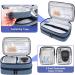Brynnl Insulin Cooler Travel Case Double-Layer Diabetic Supplies Bag - Blue - Buy Online on GoSupps.com