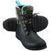 TIDEWE Rubber Boots for Women, Lace Up Rain Boots with Steel Shank, Waterproof Mid calf Hunting Boots with Fleece Lining, Anti-slip Neoprene Insulated Rubber Boots for Lawn Farming Gardening (Green, Black Plaid & Next Camo G2, Size 5-11) Next Camo G2 7